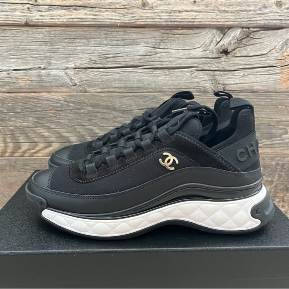 Trail Sneakers Black Chanel Women's Sneakers SPORT TRAIL
